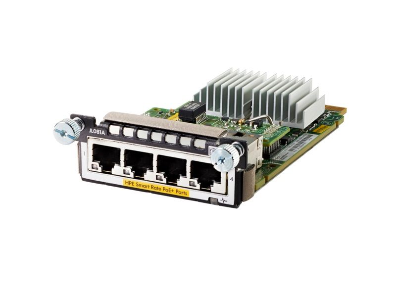 Aruba 3810M/2930M 4 Smrt Rte PoE+ Module