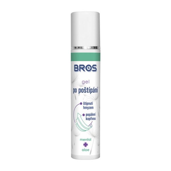 Gel po bodnutí hmyzem BROS mentol+aloe 50ml