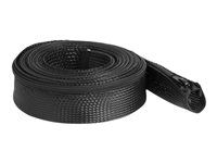Rukáv kabelu - zapínání na zip, odolné vůči teplu, 3 m x 50 mm - 3 m - černá