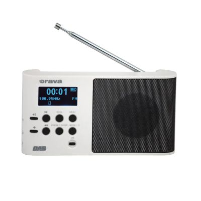 ORAVA DAB W Digitální DAB/FM přenosné rádio