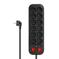 Prodlužovací kabel 12 zásuvky 1,8 m DPM PPS52