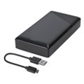 DELTACO PB-C1001, Powerbank 20000mAh, C čierna