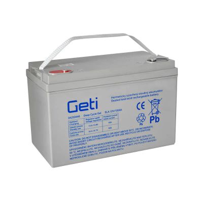 Gelová baterie 12V 100 Ah GETI pro soláry
