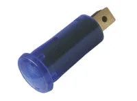 Kontrolka kulatá 12 V DC modrá TIPA