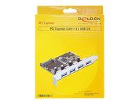 USB adaptér - PCIe 2.0 - USB 3.0 x 4