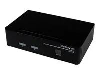 2560x1600 @60Hz - Dual Port DP USB, Keyboard, Video, Mouse Switch Box w/ Audio for Computers and Monitors (SV231DPUA) - Přepínač KVM / audio - 2 x KVM / zvuk - 1 místní uživatel - desktop - pro P/N: DP4N1USB6, IM12D1500P, SVA12M2NEUA, SVA12M5NA