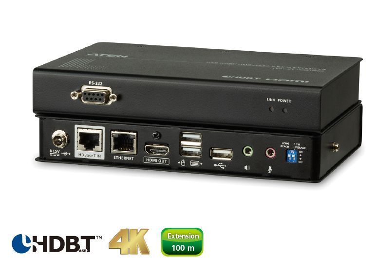 ATEN Extender PC-konzole HDMI na 100m@4K, HDBase