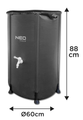 Nádrž na dešťovou vodu NEO TOOLS 15-951 250l