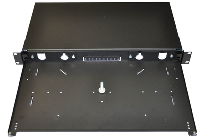19" Optická vana  12xSC simplex černá aretace plastovým klipem