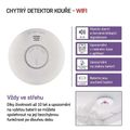 GoSmart detektor kouře EMOS TS380C-HW WiFi Tuya