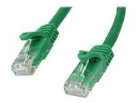 Category 6 - 24AWG (N6PATC2MGN) - Patch kabel - RJ-45 (M) do RJ-45 (M) - 2 m - UTP - CAT 6 - provedení bez hrbolků - zelená