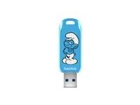 SanDisk Smurfs - Brainy Smurf Edition Jednotka USB flash - 64 GB - USB 3.2 Gen 1