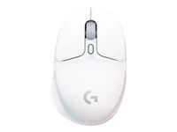 Myš - malé ruce - 6 tlačítka - bezdrátový - Bluetooth - přijímač USB Logitech LIGHTSPEED