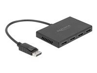 Rozdělovač video / audio - 4 x DisplayPort - desktop