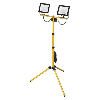Led reflektor hobby slim 2× 30W 4800LM + trojnožka