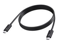 VISION 2m Black USBC Thunderbolt 4 Cable
