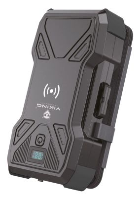 Solární powerbanka VIKING TYR III/Output:1xUSB-C,2xUSB-A/Wireless charge 15W max/30000mAh/LED světlo