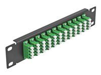 10  Fiber Optic Patch Panel 12 Port LC Q