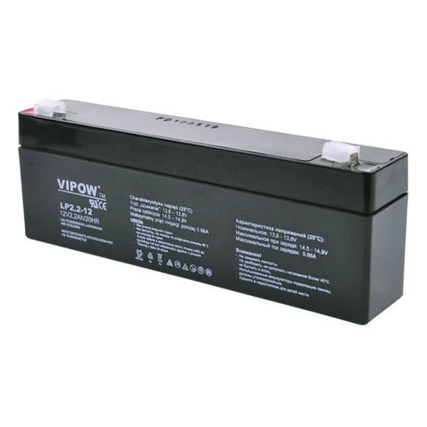 Baterie olověná 12V 2.2Ah VIPOW BAT0220