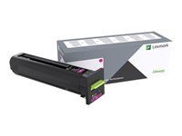 Vysoká výtěžnost - purpurová - originální - kazeta s barvivem LCCP - pro Lexmark CX820de, CX820dtfe