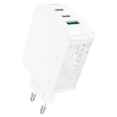 Acefast PD65W GaN nabíjačka biela