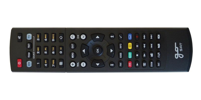 Dálkový ovladač GoSAT / Sunsat + TV univerzální