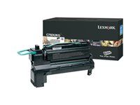 Extra vysoká výtěžnost - černá - originální - kazeta s barvivem LCCP - pro Lexmark C792, X792