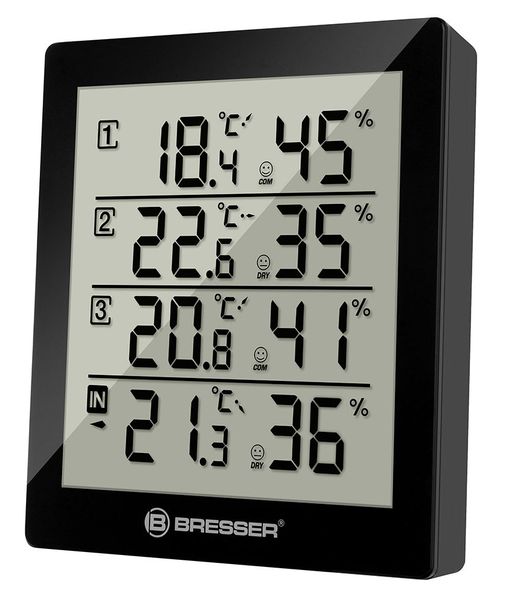 Meteostanice Bresser Temeo Hygro Quadro