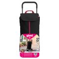 Vozík nákupní GIMI Twin Black 52l 169324