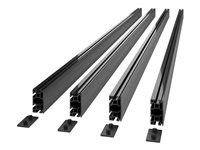 APC NetShelter - Frame extrusion with end cover - 2536 mm - montáž na strop, montáž do racku - cerná (balení 4)