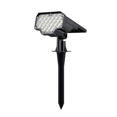 Venkovní solární LED světlo VIKING D26/650lm/2200mAh/3 režimy/IP65/instalace-zem i zeď