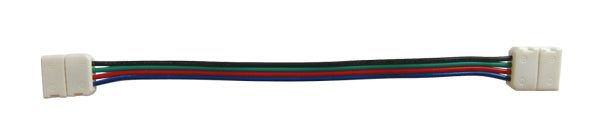 Spojka nepájivá pro RGB LED pásek 5050 30,60LED/m 10mm s vodičem