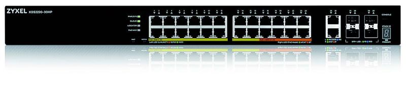 ZYXEL XGS2220-30HP, 30port, 400W PoE, 1Y Nebula FlexPro