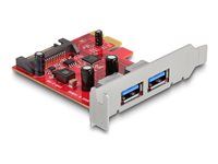 PCI Express x1 Card to 2 x external USB