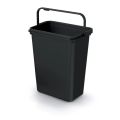 Odpadkový koš SYSTEMA BASIC černý 10l