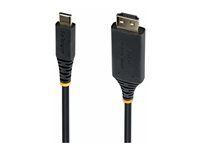 Startech - Kabel adaptéru - USB-C s piny (male) do HDMI s piny (male) - 1 m - cerná - Thunderbolt compatible, podpora 4K60Hz, podpora HDR, Jednosmerný