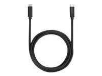 Targus - USB kabel - USB-C (M) do USB-C (M) - 2 m - up to 5 Gbps data transfer rate - cerná