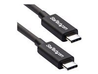 Kabel Thunderbolt - USB-C (M) do USB-C (M) - Thunderbolt 3 / USB / DisplayPort - 2 m - černá - pro P/N: CDP2HDUACP, CDP2HDUACPW, MST30C2DPPD
