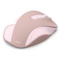 HAMA WM-500, Ergonomická bezdrátová myš, růžová