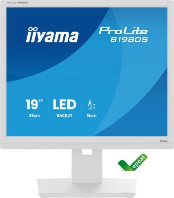 iiyama ProLite/B1980S-W1/19"/TN/1280x1024/75Hz/3ms/White/3R