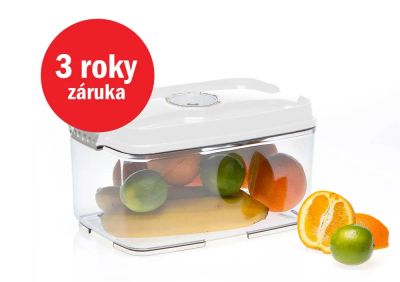 STATUS Tritan vakuová dóza 4,5l 178701, bílá