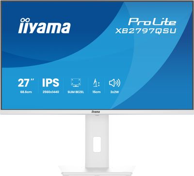 iiyama ProLite/XB2797QSU-W1/27"/IPS/QHD/75Hz/1ms/Bílá/5R