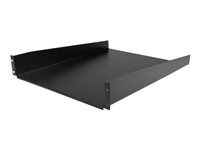 2U Network Rack Shelf (CABSHELF22) - Police skříně - černá - 2U - 22" - pro P/N: RK12OD2, RK2433BKM, RK2537BKM, RK3236BKF, RK4236BKB, RK4242BK24, RK4242BK30