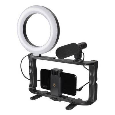 GADGETMONSTER GDM-1022, Držák a mikr. na mobil