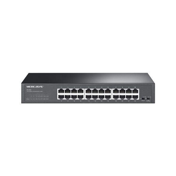 MERCUSYS MS124GS, 24-Port 1 Gbps Rack Switch