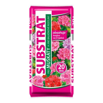 Substrát pro muškáty FORESTINA Standard 20 l
