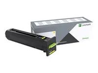 Žlutá - originální - kazeta s barvivem - pro Lexmark CS827de, CX827de