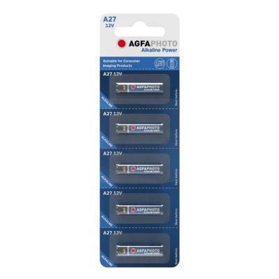 Baterie A27 LR27A AGFAPHOTO 5ks / blister