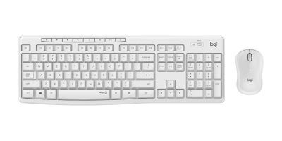 PROMO bezdrátový set Logitech MK295, White US INTL
