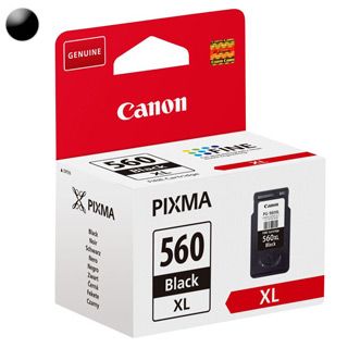 CANON PG-560XL, Cartridge, černý (black)